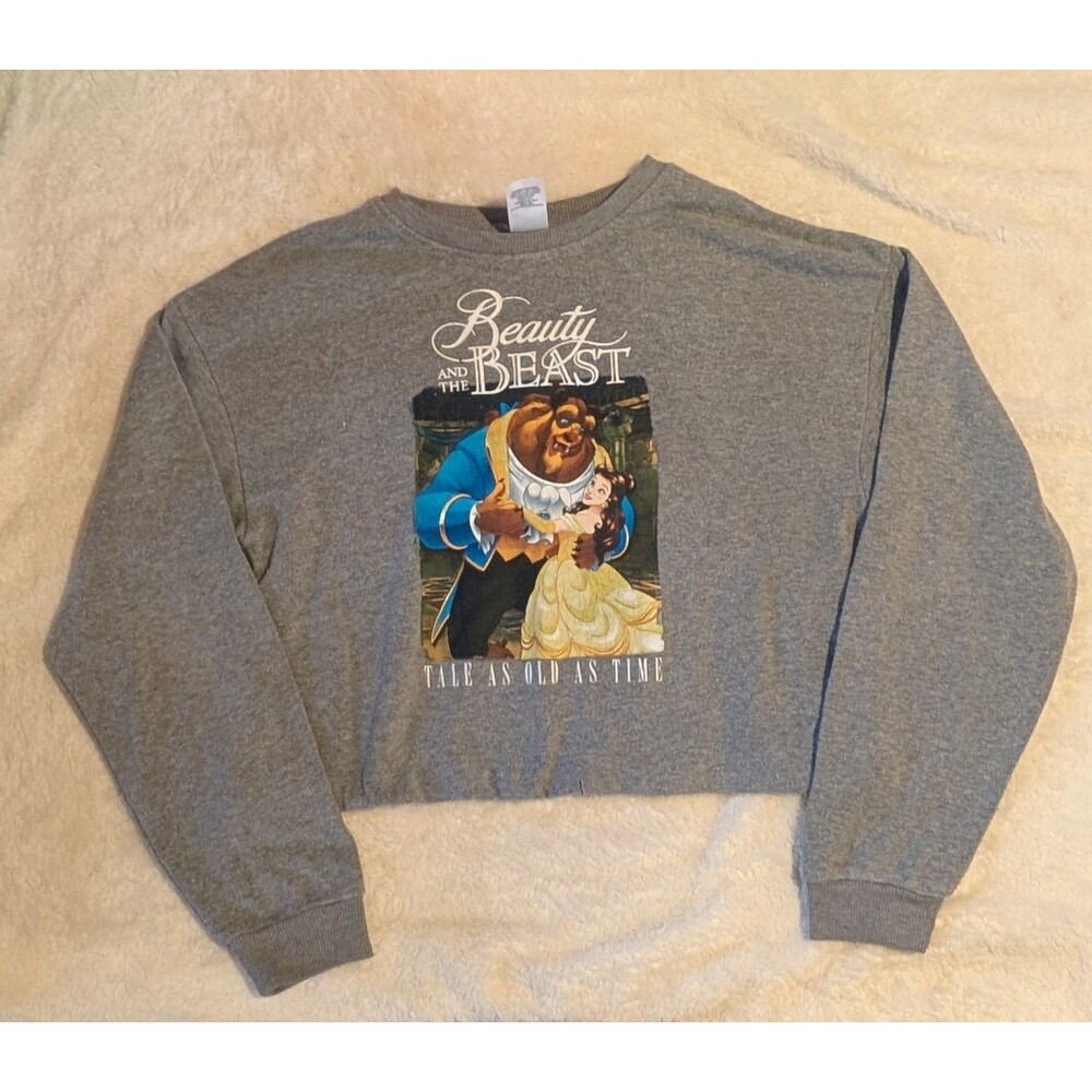 Beauty And The Beast Women's Sweatshirt Size Medium - Picture 1 of 3